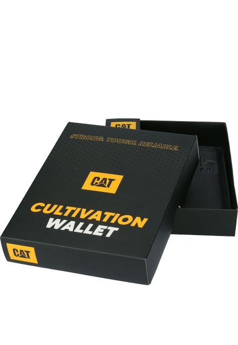 Billetera Cuero Hombre Cardholder Negro-3