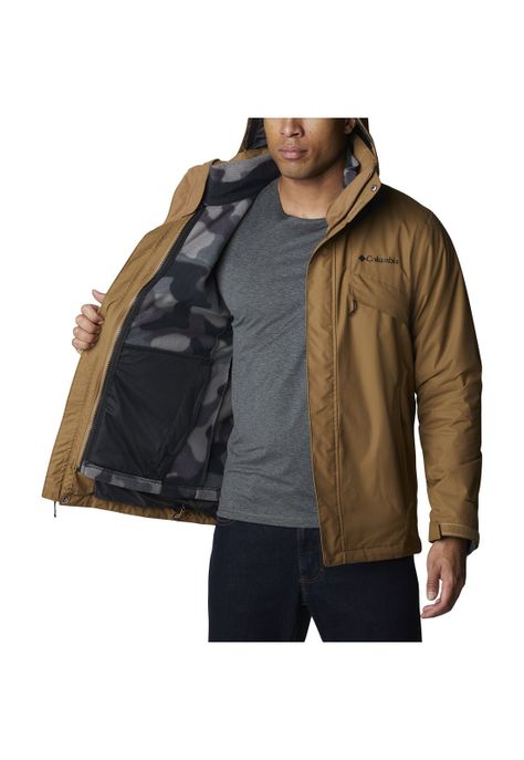 Chaqueta 3en1 Bugaboo II Fleece Jk Café Hombre-5
