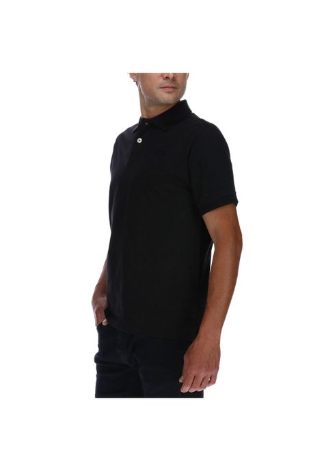 Polera Polo Classic Logo Negro-1