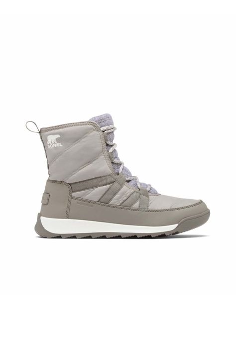 Bota Textil Whitney Ii Plus Lace Gris Mujer-0