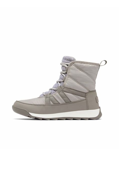 Bota Textil Whitney Ii Plus Lace Gris Mujer-4