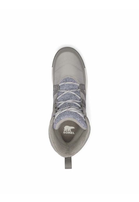 Bota Textil Whitney Ii Plus Lace Gris Mujer-5