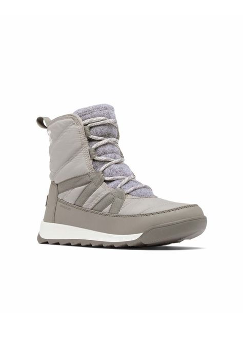 Bota Textil Whitney Ii Plus Lace Gris Mujer-7