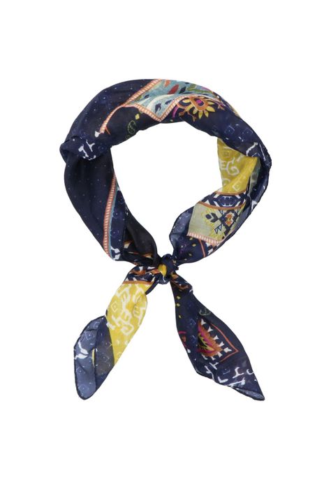 Pañuelo Seda Mujer RKF Silk Patch MultiColor-1