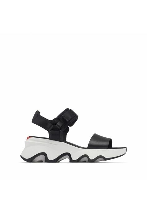 Sandalia Zapatilla Kinetic Impact Y Negro Mujer-0