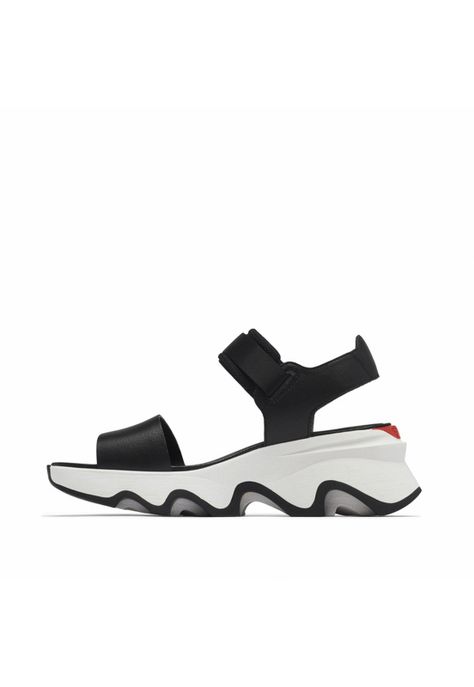 Sandalia Zapatilla Kinetic Impact Y Negro Mujer-2