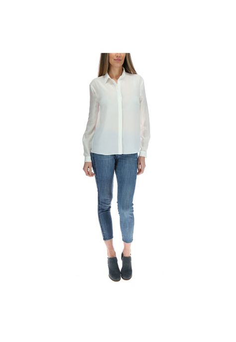 Blusa Manga Larga Mujer Belisa Crudo-4