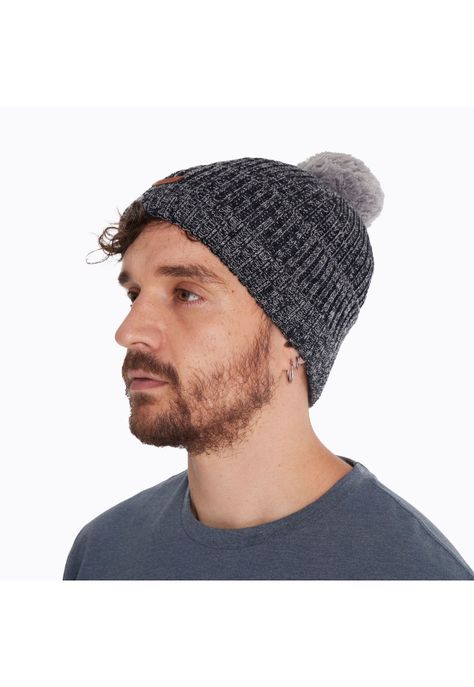 Gorro Unisex Shaggy Beanie Negro-1