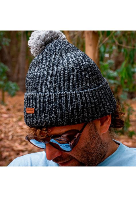 Gorro Unisex Shaggy Beanie Negro-7