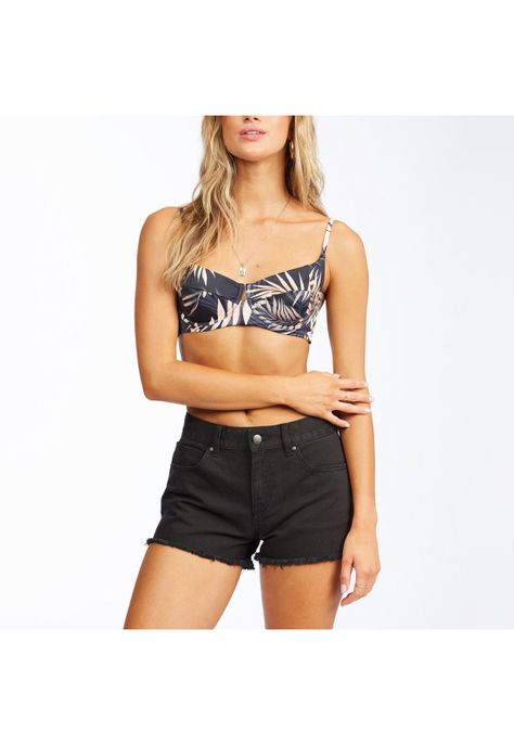 Short Drift Away Negro Mujer-0