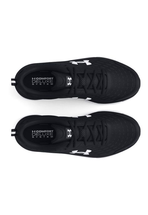Zapatilla Ua W Charged Assert Negro Mujer-4