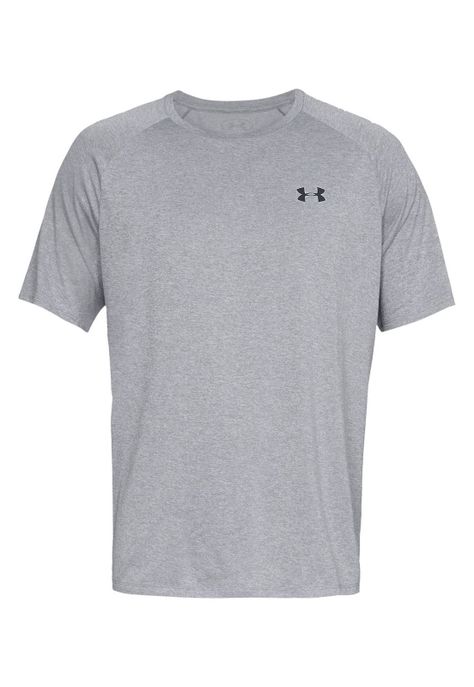 Polera manga corta tech 2.0 hombre GRIS-0