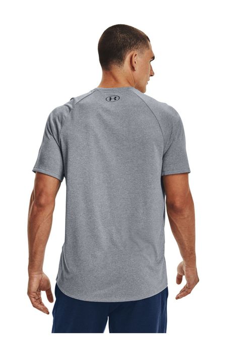 Polera manga corta tech 2.0 hombre GRIS-4