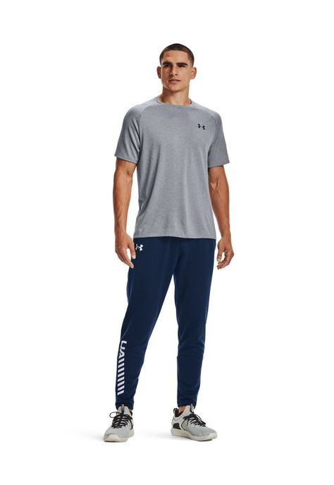 Polera manga corta tech 2.0 hombre GRIS-5