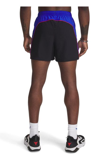Shorts Project Rock Negro Hombre-1