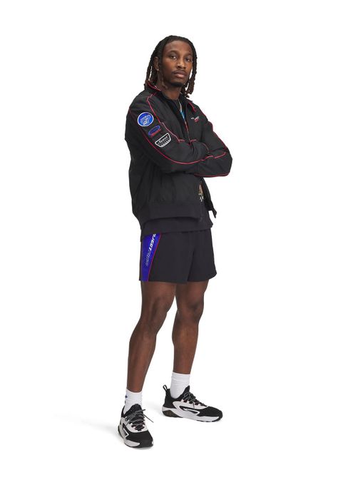 Shorts Project Rock Negro Hombre-3