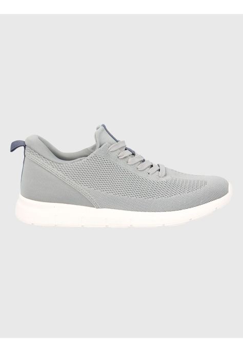 Zapatilla Gris Claro Hombre Guiza -1