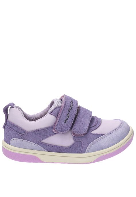 Zapatilla Cuero Lazo (26-29) Morado Niña-2