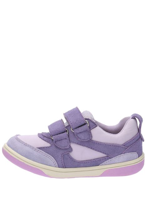 Zapatilla Cuero Lazo (26-29) Morado Niña-4