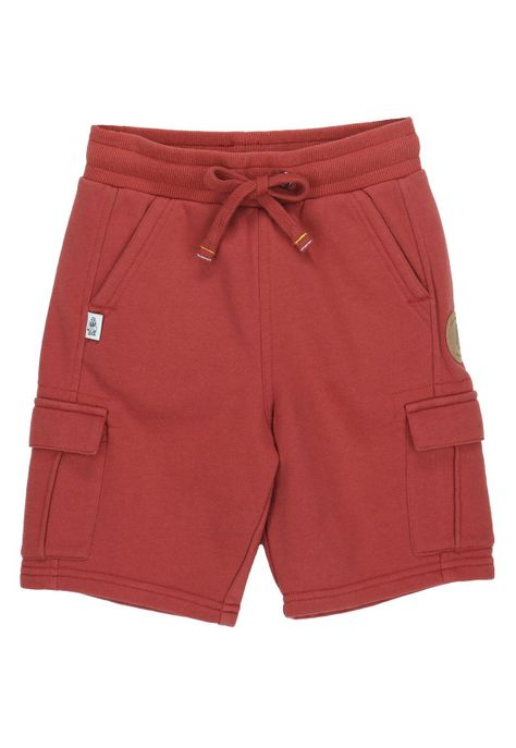 Short Niño Sweat Rojo-0