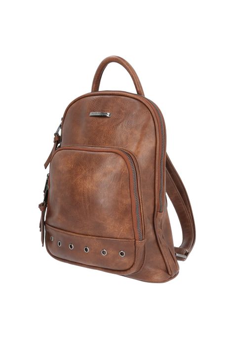 Mochila Mujer Alva Back Café-1
