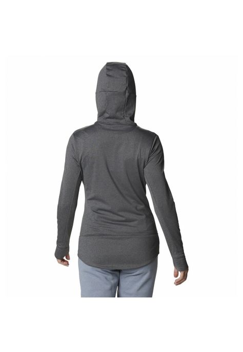 Polerón Mujer Windgates Tech Fleec Gris-3