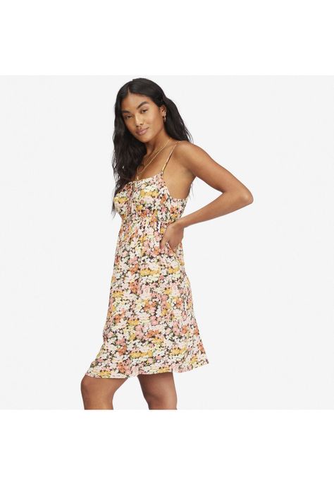 Vestido Feelin Blue J Wvdr Naranjo Mujer-3