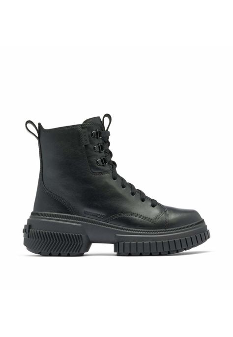 Bota Cuero Ona Ave Boot Lace Wp Negro  Mujer-0