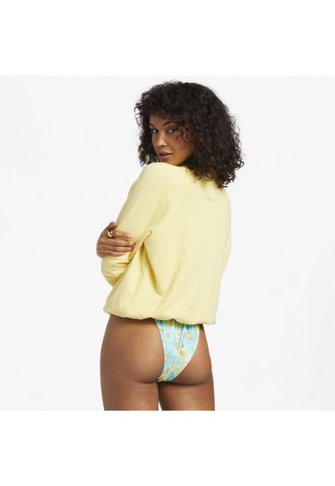 Polerón Mujer Summer Crew J Otlr Amarillo-1