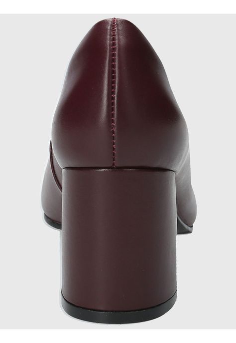 Zapato Cuero Mujer Maddox Rojo-6