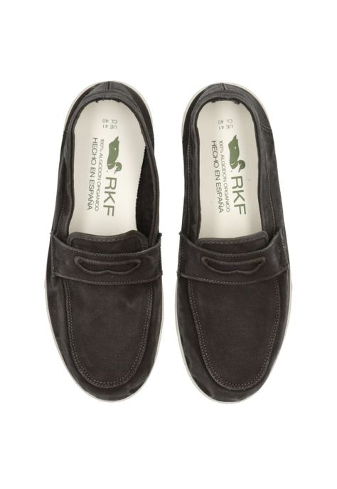 Mocasín Hombre Mindil Gris Azulado-7