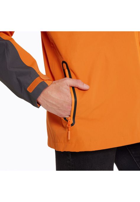 Chaqueta Hombre Mesquite Hardshell Naranjo-5