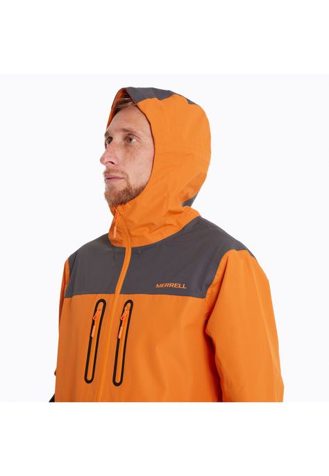 Chaqueta Hombre Mesquite Hardshell Naranjo-6