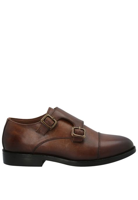 Zapato Cuero Mujer Dandelion Café-0