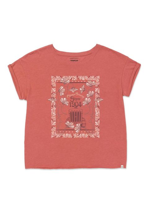 Polera Casual Relaxed Floral 5 Mujer Rosada-0