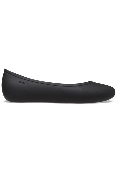Sandalia Crocs Mujer Brooklyn Flat Negro-0