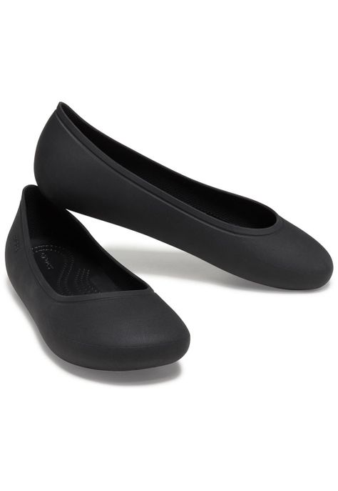 Sandalia Crocs Mujer Brooklyn Flat Negro-3