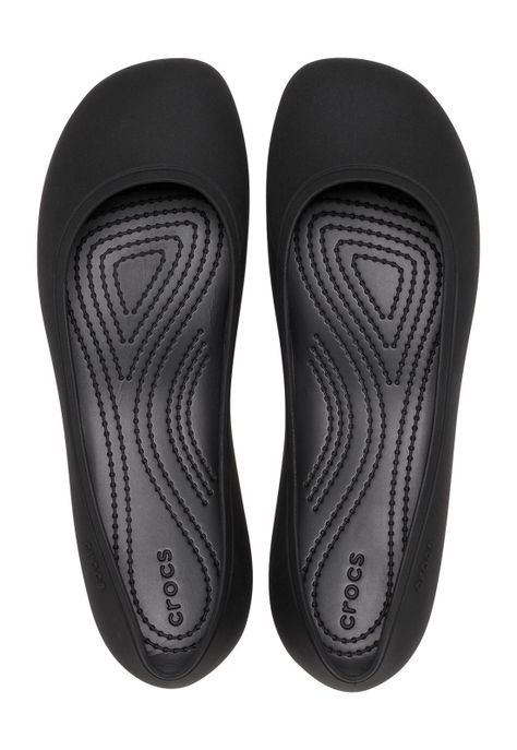 Sandalia Crocs Mujer Brooklyn Flat Negro-4