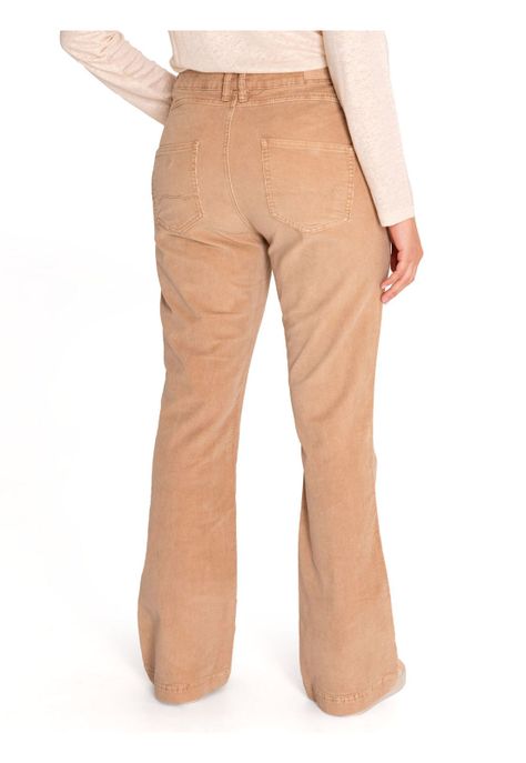 Pantalón Algodón Orgánico Mujer Alicia Verde-6