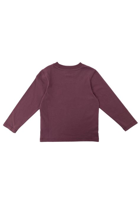 Polera Manga Larga Imagine Niño Rojo-5