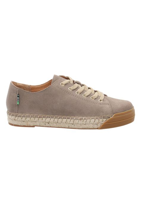 Zapatilla Cuero Mujer Fontaine Gris -0
