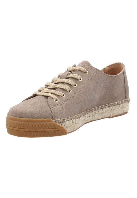 Zapatilla Cuero Mujer Fontaine Gris -3