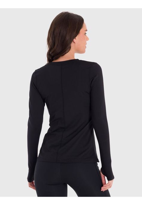 Polera primera capa Mujer First Layer Negro-3