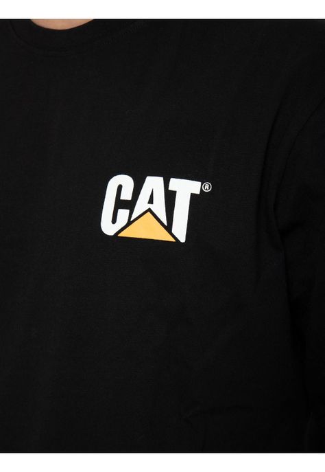 Polera Manga Larga Hombre Trademark Banner Negro-4