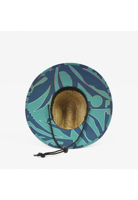 Sombrero Paja Hombre Tides Print M Hats Celeste-2