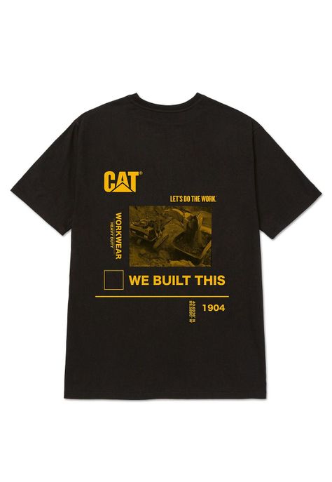 Polera Casual Everyday Workwear 5 Hombre Negra-1