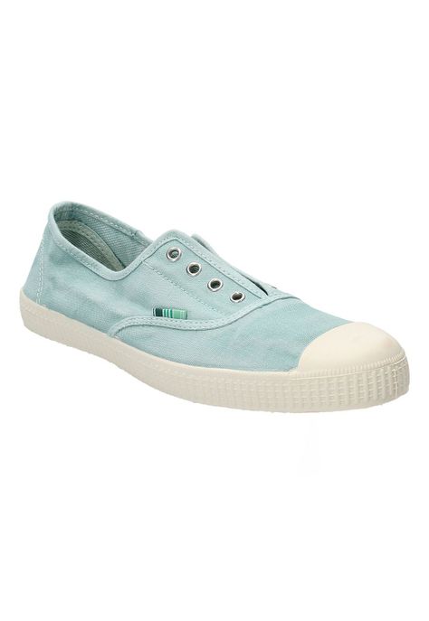 Zapatilla Algodón Orgánico Mujer Greece Azul Claro-0