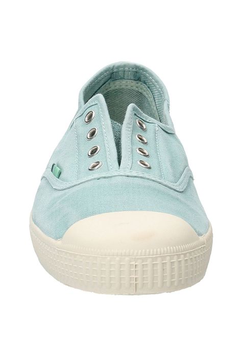Zapatilla Algodón Orgánico Mujer Greece Azul Claro-3