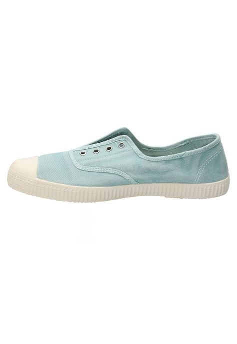 Zapatilla Algodón Orgánico Mujer Greece Azul Claro-5