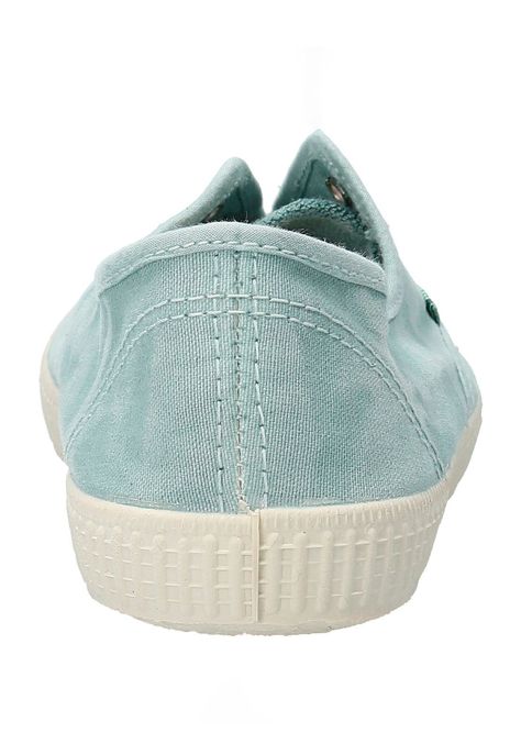 Zapatilla Algodón Orgánico Mujer Greece Azul Claro-6